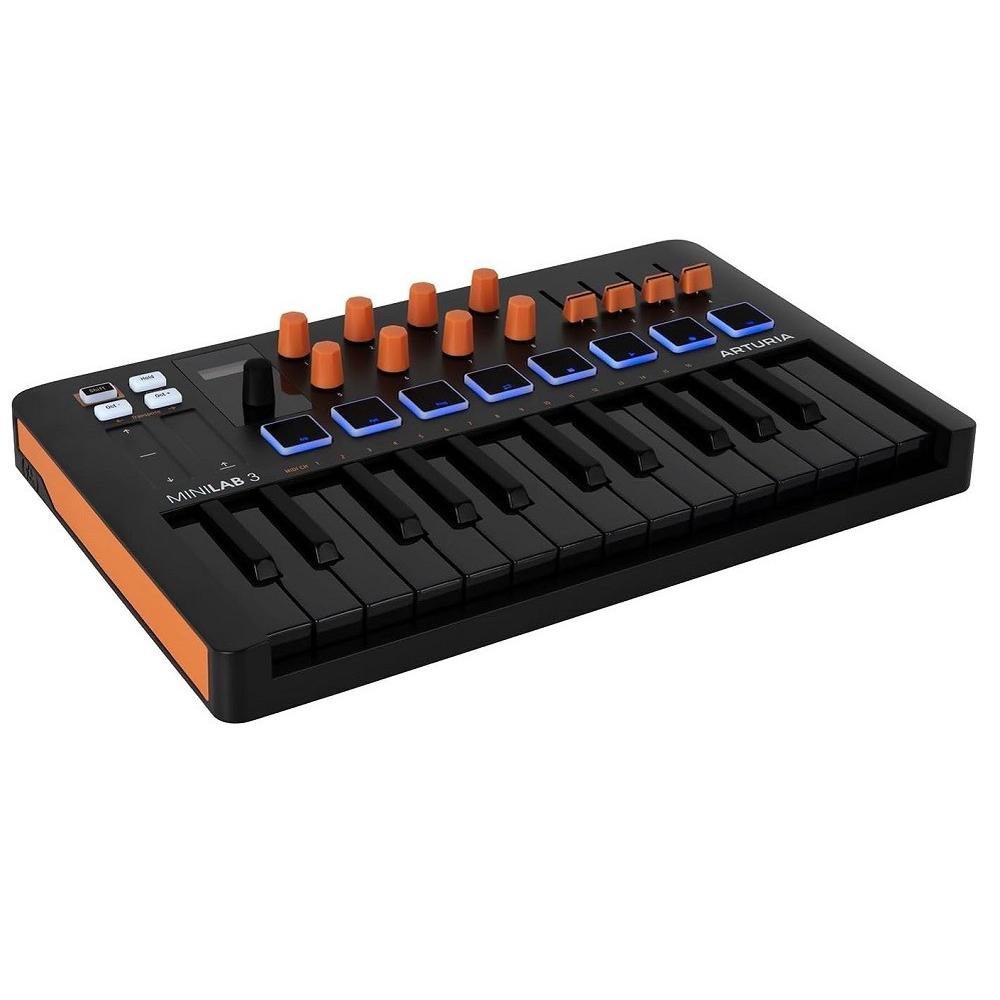 Teclado Controlador Midi Usb Arturia Minilab 3 Orange
