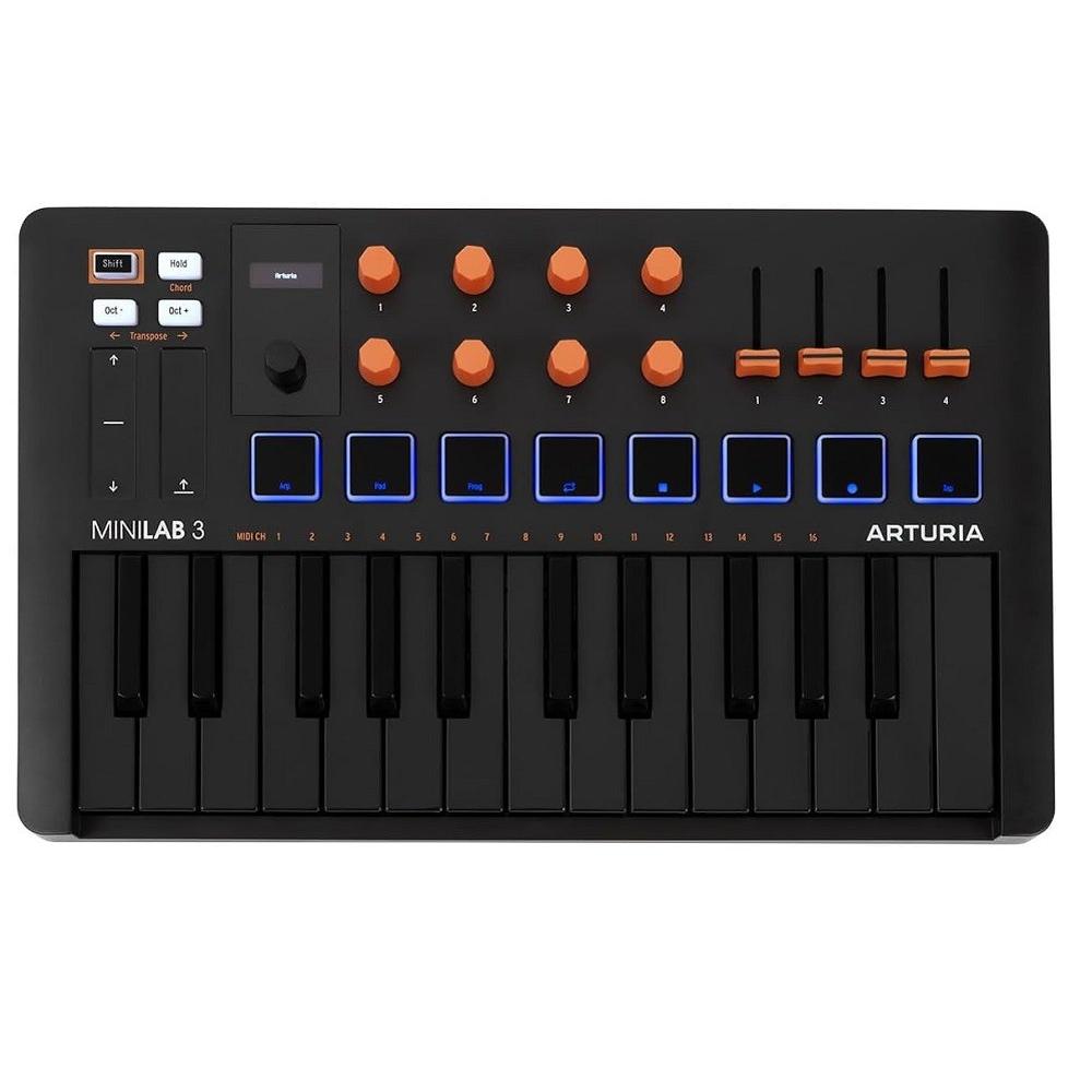 Foto 2 | Teclado Controlador Midi Usb Arturia Minilab 3 Orange