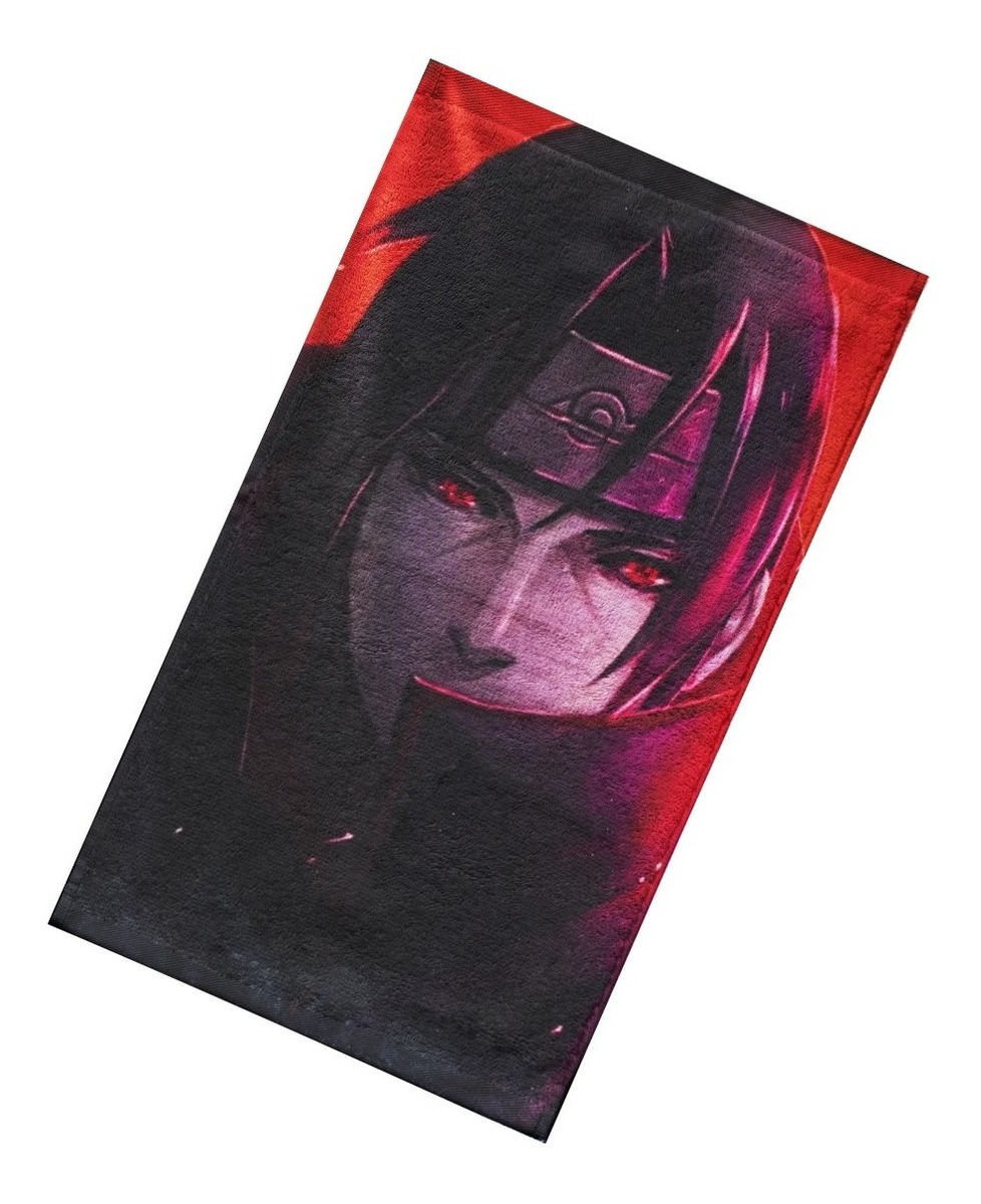 Toalla de Baño NubiSuave Naruto Itachi Multicolor