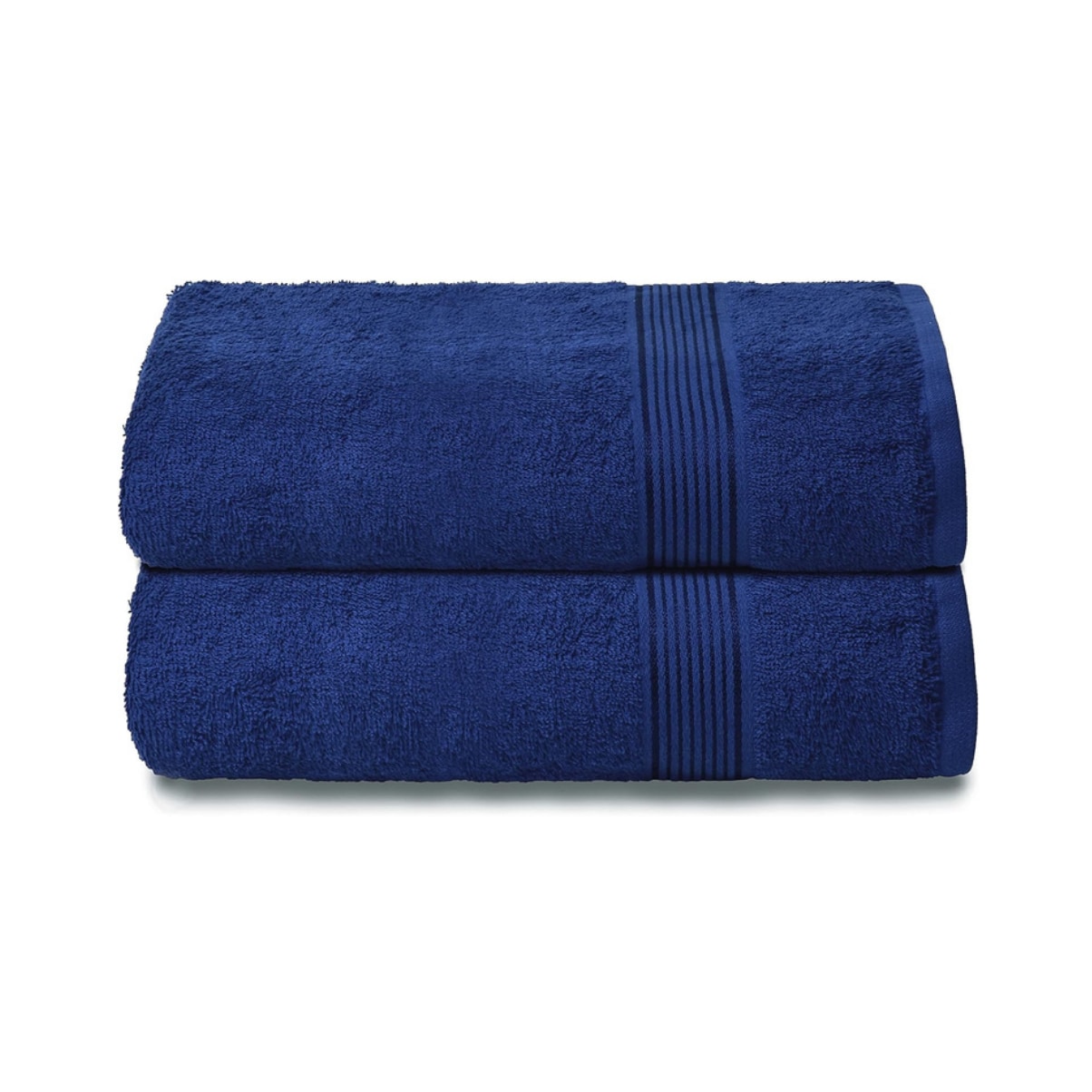 Toalla B.kind & Beyond Gamuza Azul Marino Light Cotton Medio Baño $700