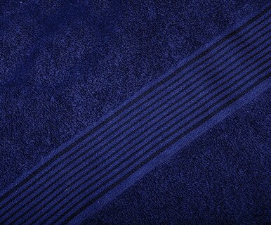 Foto 2 | Toalla B.kind & Beyond Gamuza Azul Marino Light Cotton Medio Baño
