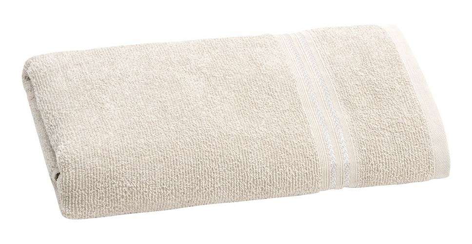 Toalla de Baño Completo 100% Algodón 130 X 70 Cm 1 Pieza Beige