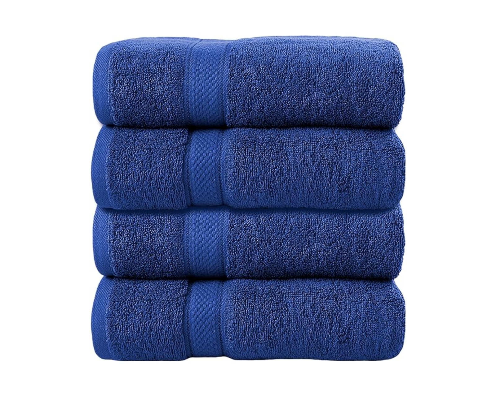 Foto 2 pulgar | Set de 4 Toallas de Baño Bluelander Azules una Tamaño Grandecuna para Manos y Dos Faciales