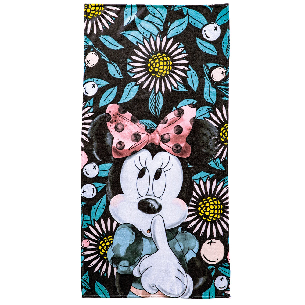 Toalla de Baño Concord Minnie Poetic  de Microfibra Suavitec