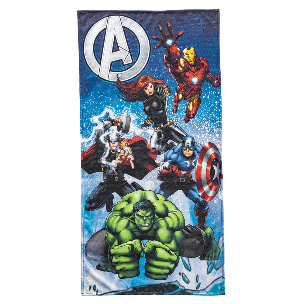 Toalla Baño Microfibra Suavitec Avengers Full Concord