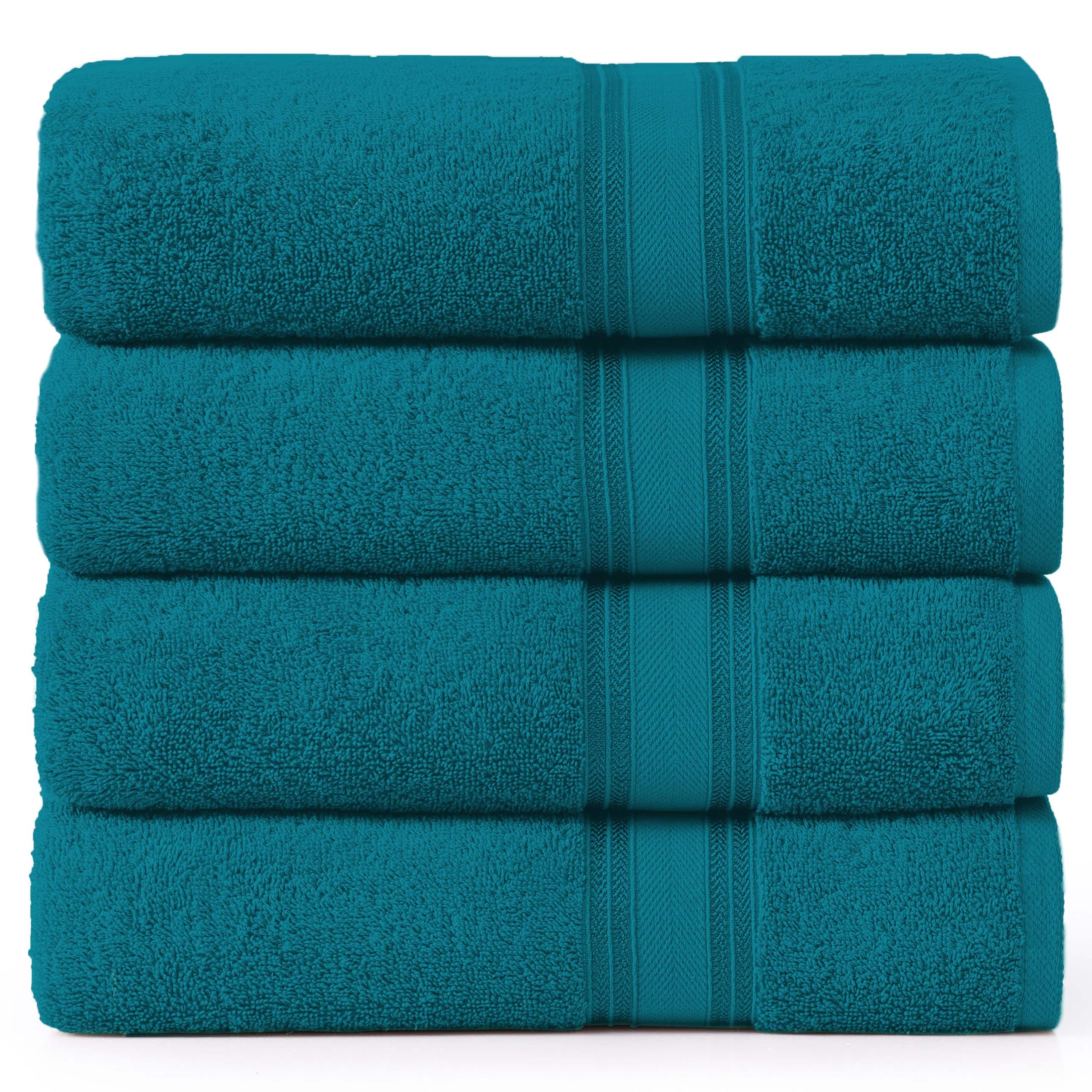 Juego De Toallas De Baño Lane Linen Luxury, 100% Algodón, Paquete De 4 Unidades Sea Port - Venta Internacional. $1,084