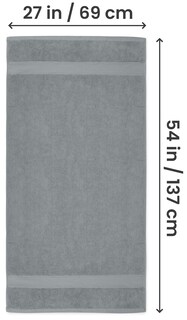 Foto 2 | Juego De Toallas De Baño Utopia Towels, 100% Algodón Hilado En Anillos, Paquete De 4 - Venta Internacional.