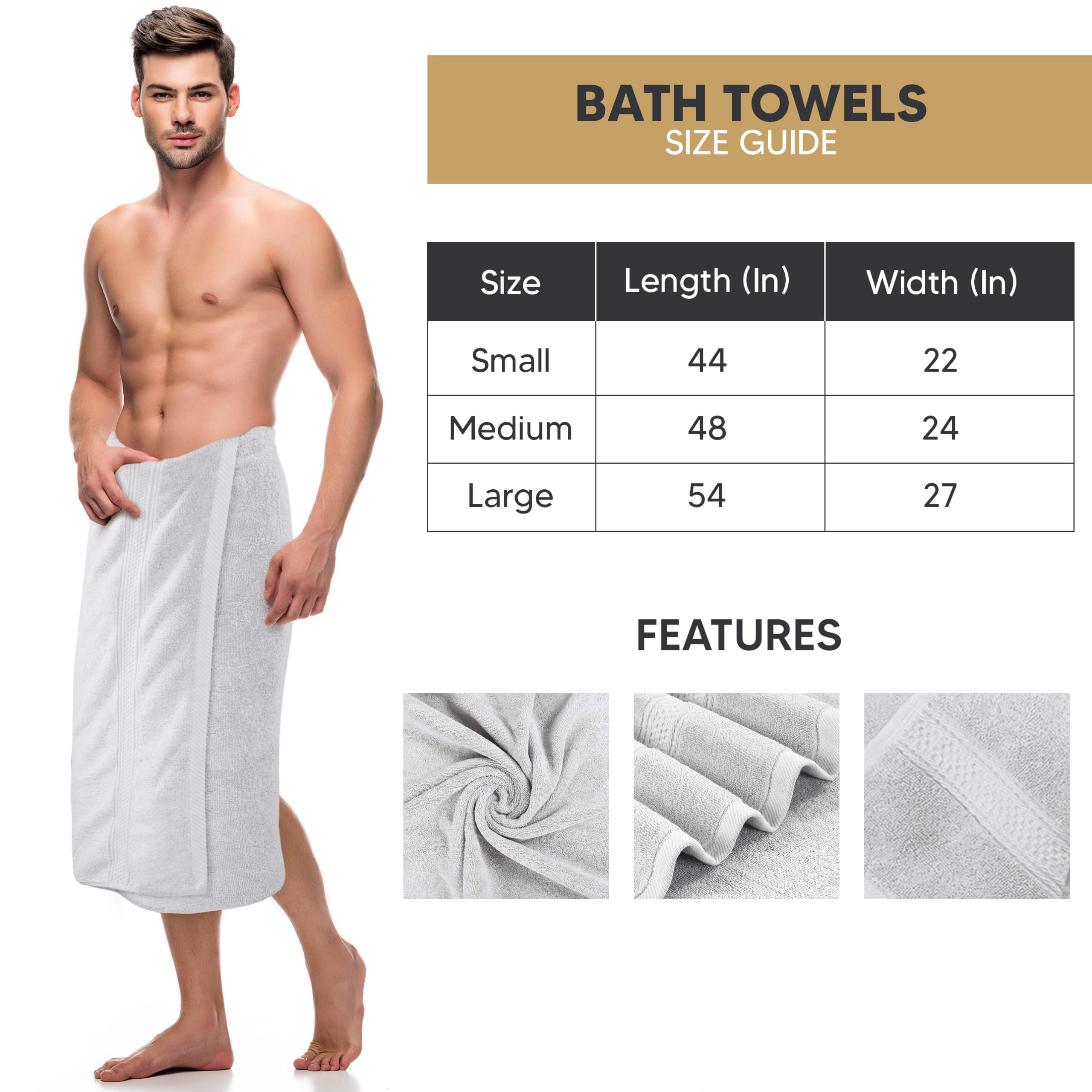 Foto 8 pulgar | Juego De Toallas De Baño Utopia Towels, Paquete De 4, 100% Algodón, 600 G/m² (70 X 140 Cm) - Venta Internacional.