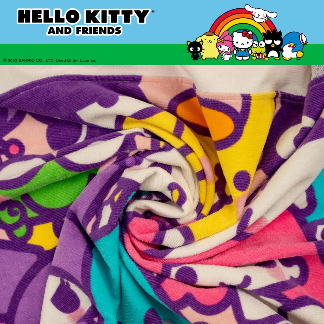 Foto 7 pulgar | Toalla Con Capucha Franco Hello Kitty & Friends Kids 60x120 Cm - Venta Internacional.