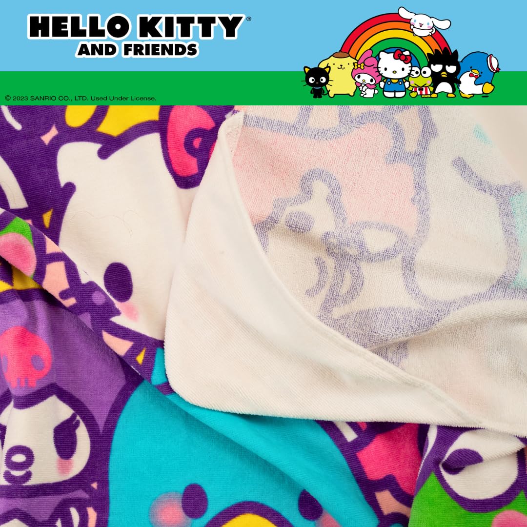 Foto 8 pulgar | Toalla Con Capucha Franco Hello Kitty & Friends Kids 60x120 Cm - Venta Internacional.