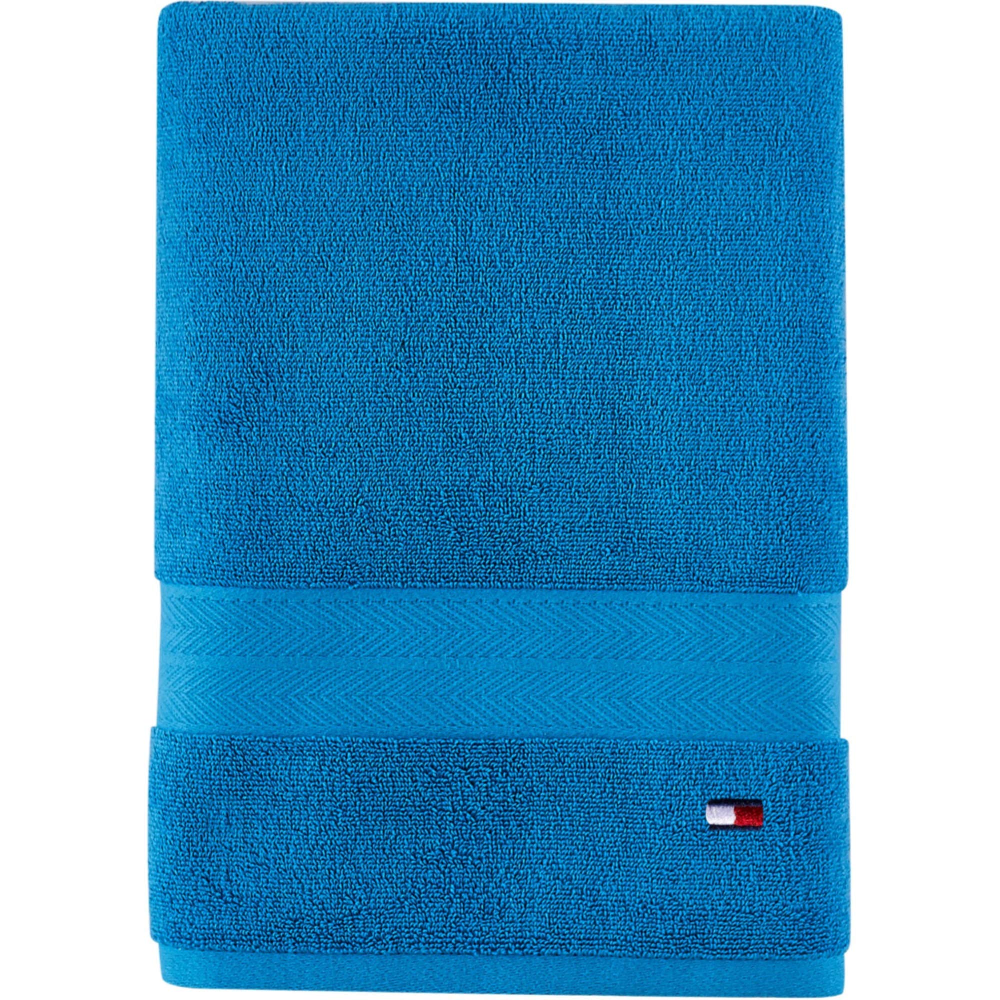 Toalla De Baño Tommy Hilfiger Modern American, 100% Algodón, 574 G/m² - Venta Internacional. $663