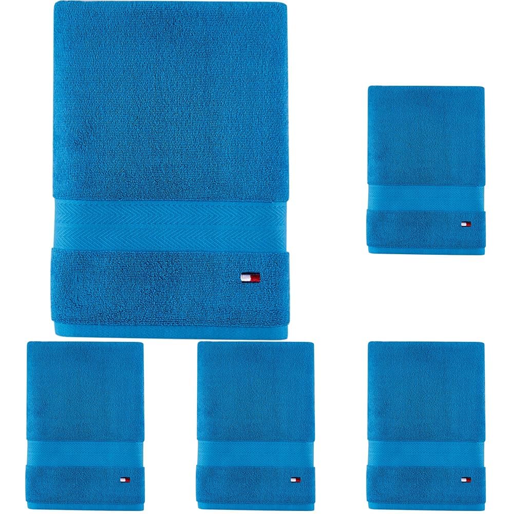 Foto 1 | Toalla De Baño Tommy Hilfiger Modern American, 100% Algodón, 574 G/m² - Venta Internacional.