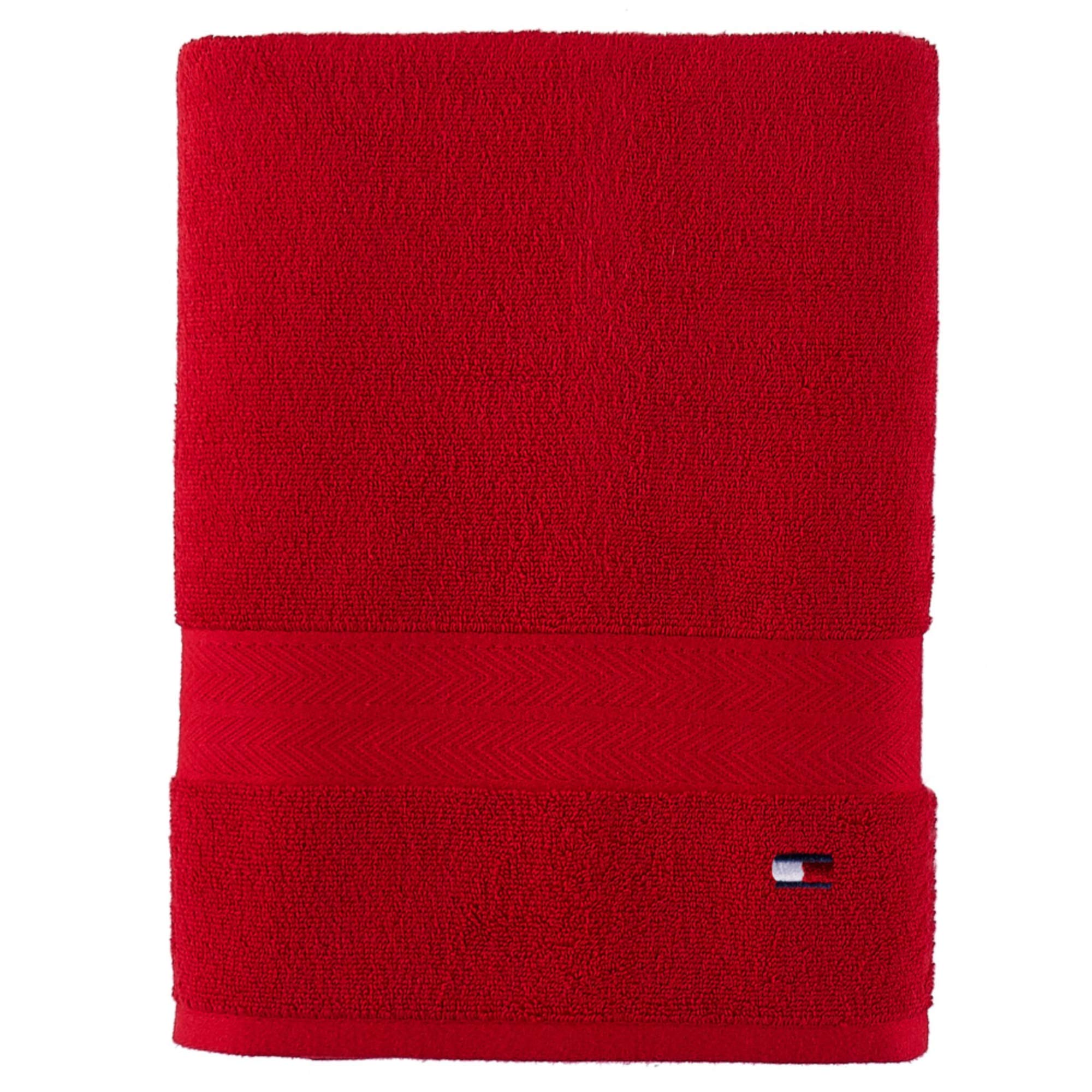 Toalla De Baño Tommy Hilfiger Modern American, 100% Algodón, 574 G/m² - Venta Internacional.