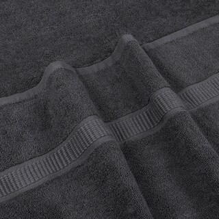 Foto 6 | Toalla De Baño Utopia Towels Luxurious Jumbo, 100% Algodón, 600 G/m², Color Gris - Venta Internacional.