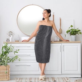 Foto 7 | Toalla De Baño Utopia Towels Luxurious Jumbo, 100% Algodón, 600 G/m², Color Gris - Venta Internacional.