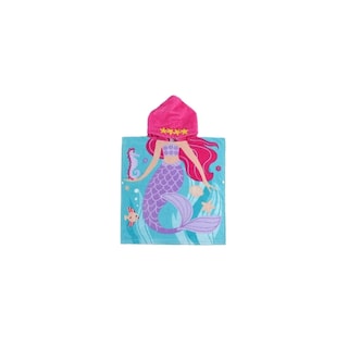 Foto 1 | Toalla De Baño Con Capucha Para Nadar En La Playa, Para Niña Sirenita - Venta Internacional.