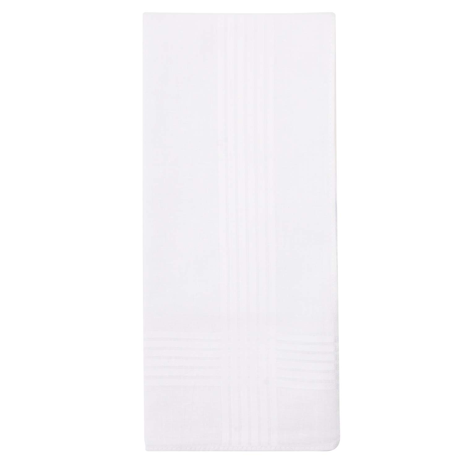 Foto 4 pulgar | Paquete De 12 Pañuelos Perry Ellis, 100% Algodón, Color Blanco, 16 X 16 Cm - Venta Internacional.