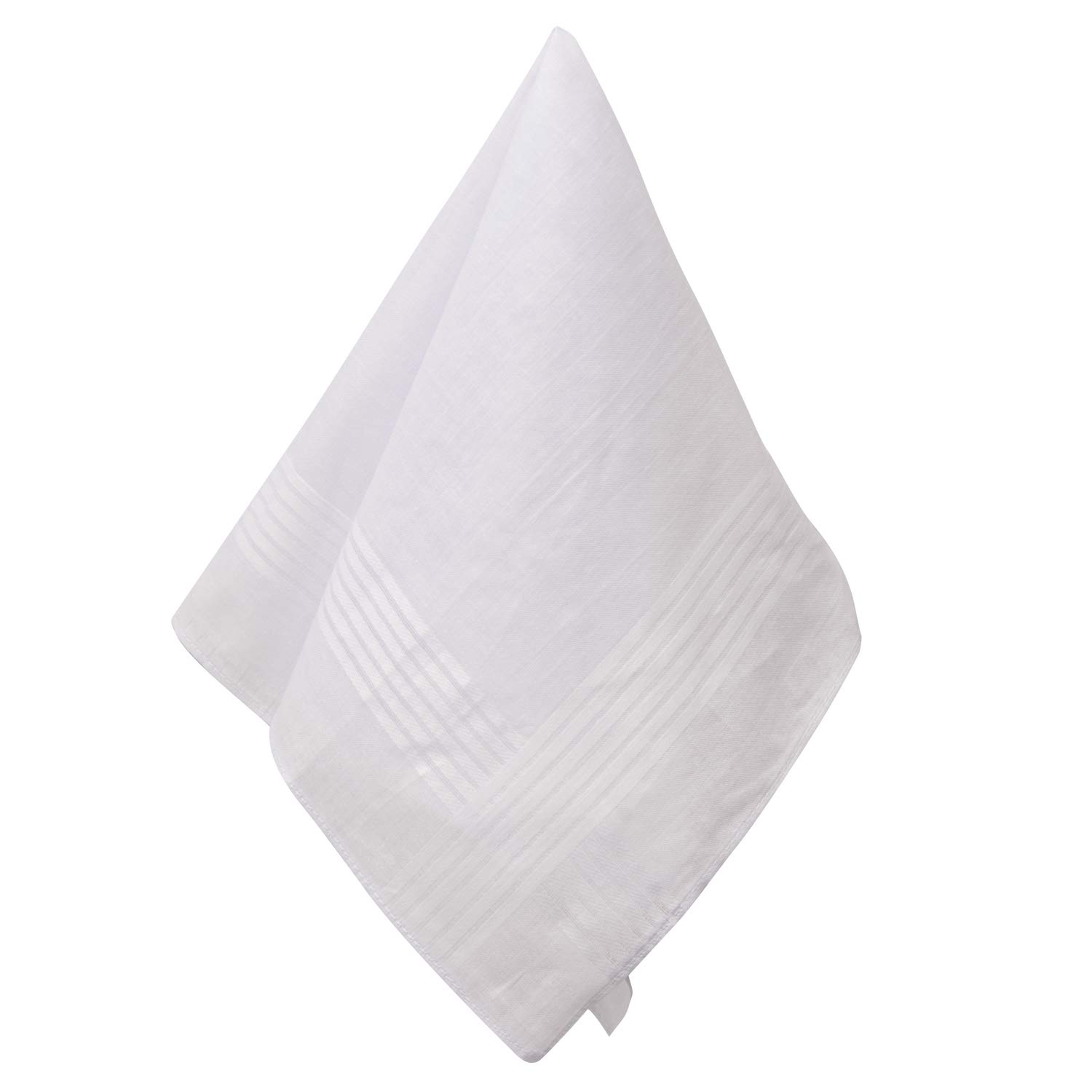 Foto 8 pulgar | Paquete De 12 Pañuelos Perry Ellis, 100% Algodón, Color Blanco, 16 X 16 Cm - Venta Internacional.