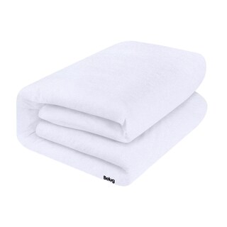 Foto 1 | Toalla De Baño Grande Completo 100% Algodón Suave Belug Color Blanco Liso Blanco