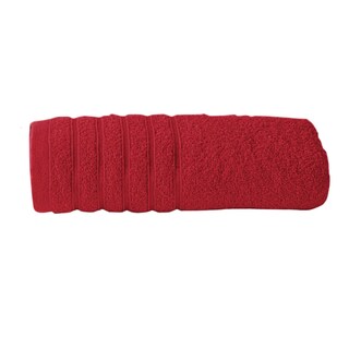 Foto 1 | Toalla Baño Completo Encanto Rojo Poliéster Concord