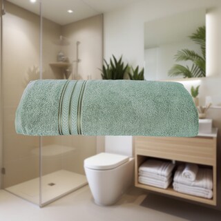 Foto 2 | Toalla Baño Completo Premium Menta Poliéster Concord