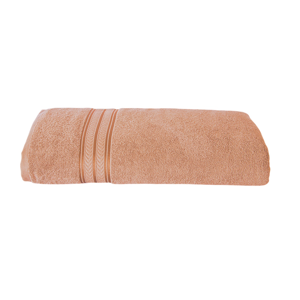 Toalla Baño Completo Premium Durazno Poliéster Concord