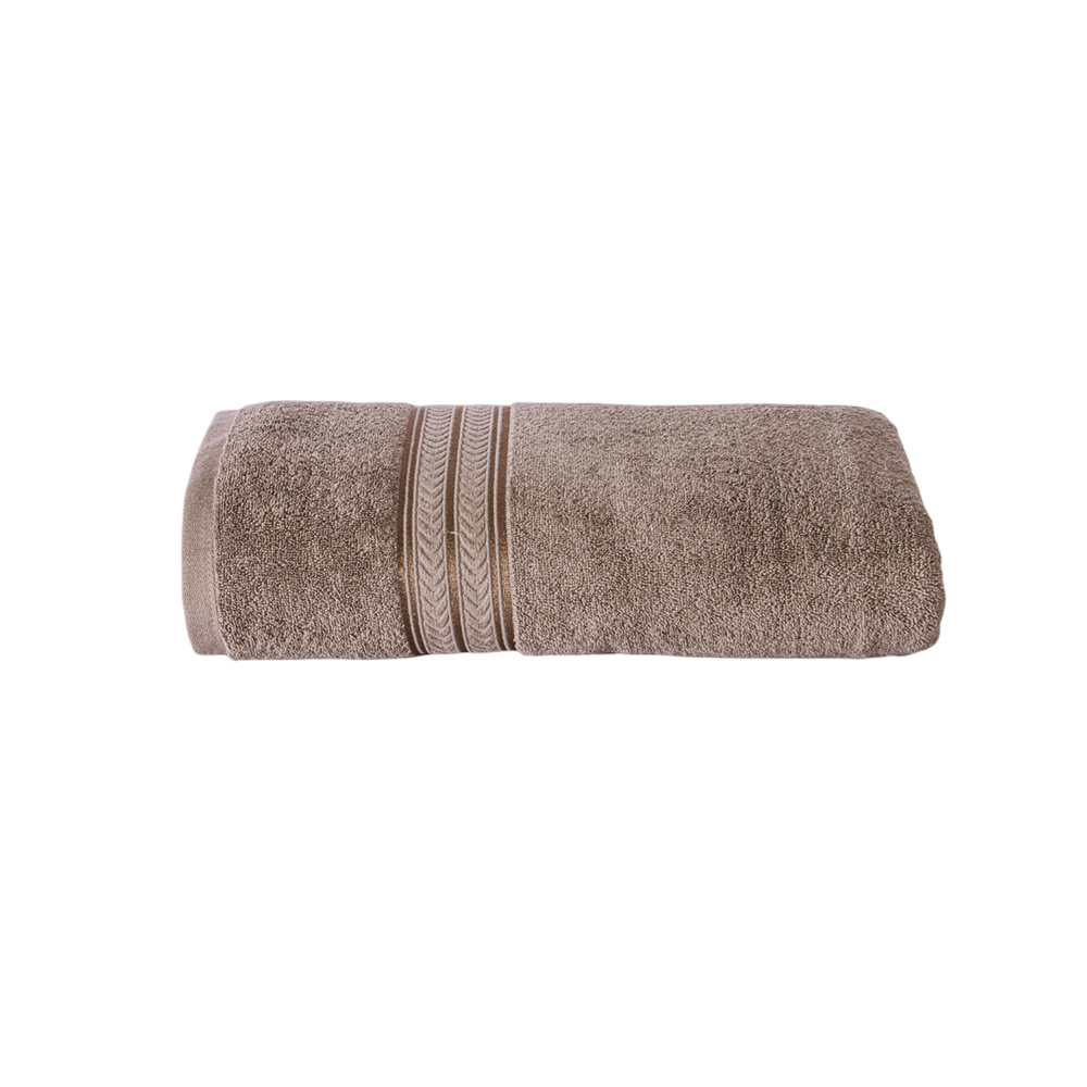 Toalla Medio Baño Encanto Gris Fuerte Poliéster Concord