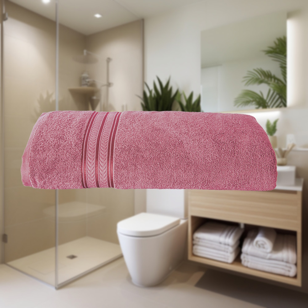 Foto 3 pulgar | Toalla Baño Completo Premium Berry Poliéster Concord