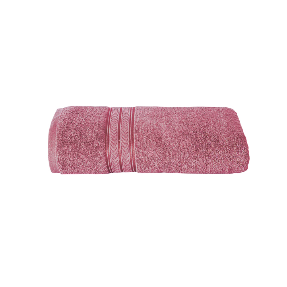 Toalla Medio Baño Encanto Berry Poliéster Concord
