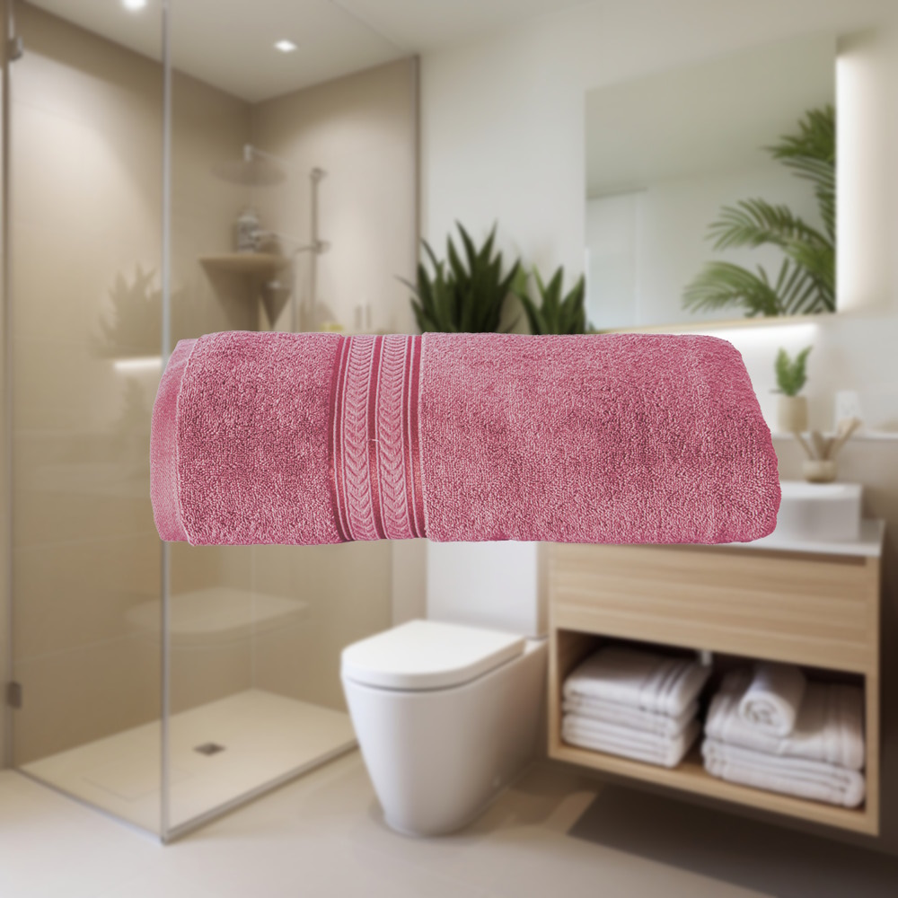 Foto 3 pulgar | Toalla Medio Baño Encanto Berry Poliéster Concord