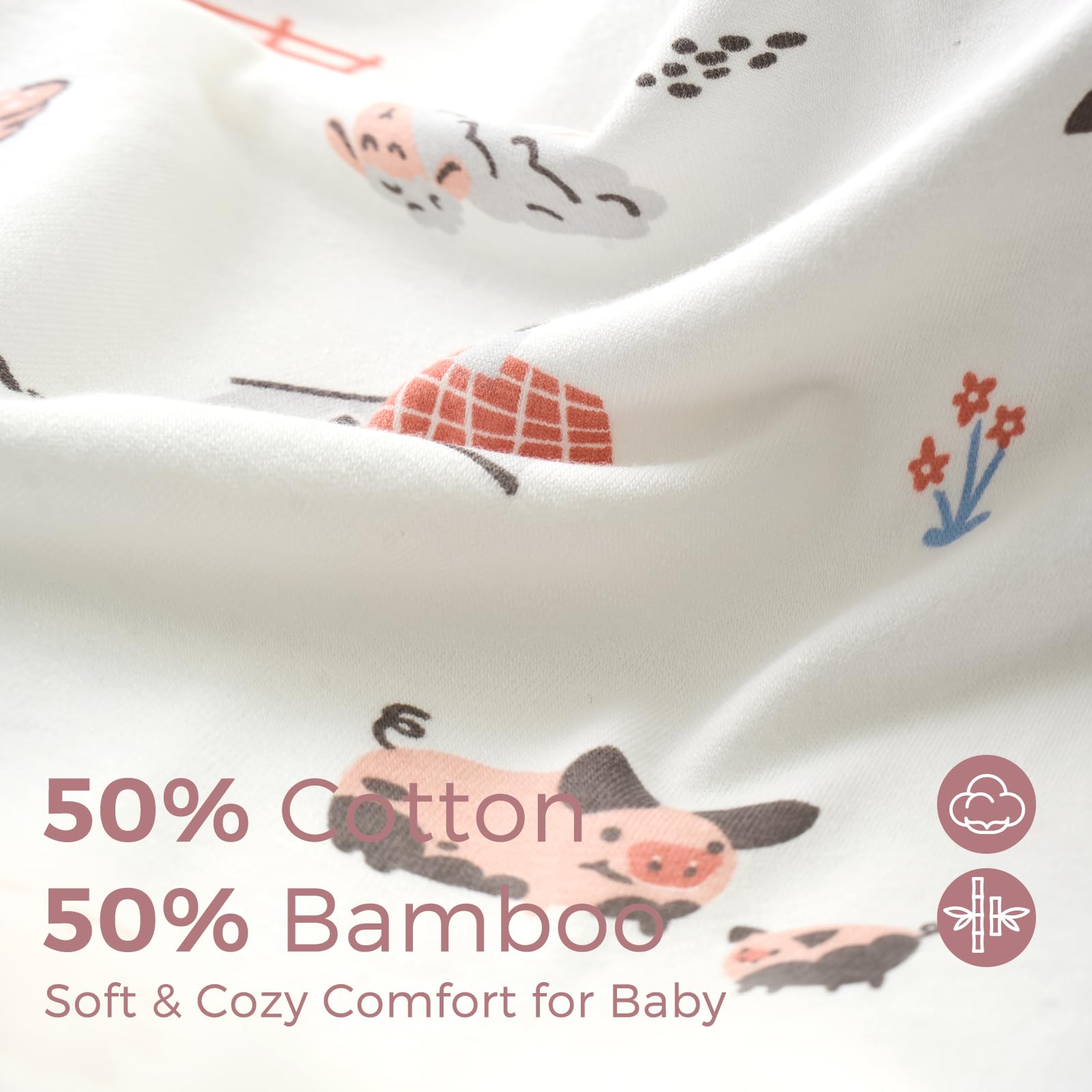 Foto 2 | Toalla Para Bebé Momcozy Best Wishes Con Capucha, Suave Y Absorbente - Venta Internacional.