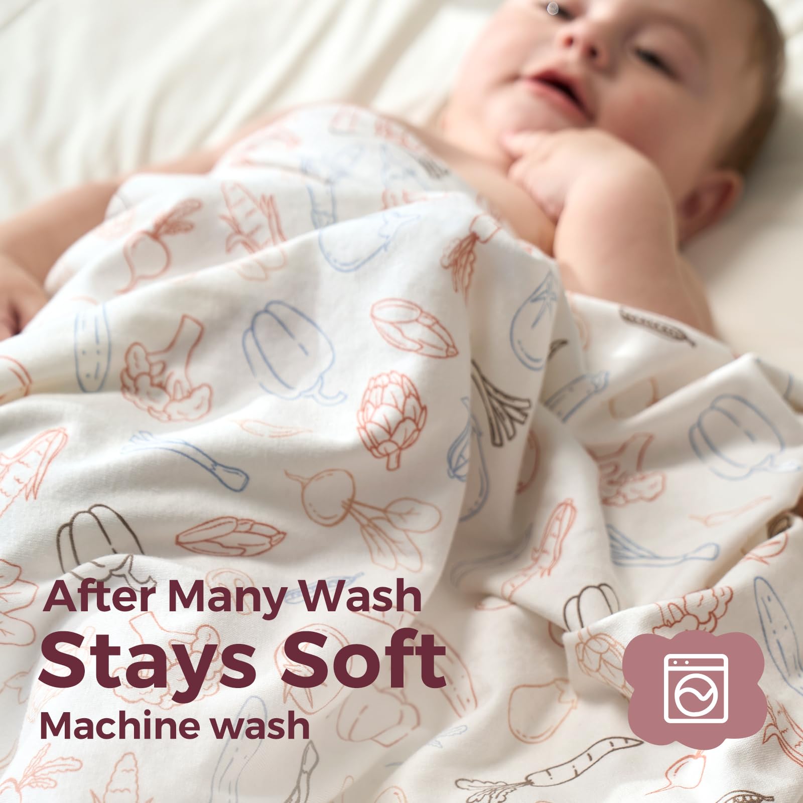 Foto 7 | Toalla Para Bebé Momcozy Best Wishes Con Capucha, Suave Y Absorbente - Venta Internacional.