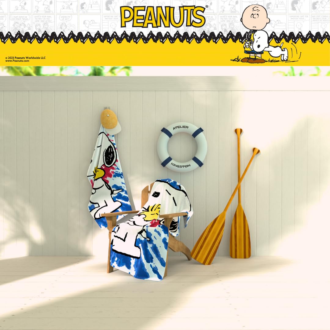 Foto 5 pulgar | Toalla Franco Collectibles Peanuts Snoopy & Woodstock 148 X 71 Cm - Venta Internacional.