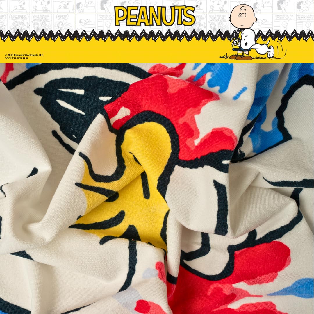 Foto 7 pulgar | Toalla Franco Collectibles Peanuts Snoopy & Woodstock 148 X 71 Cm - Venta Internacional.