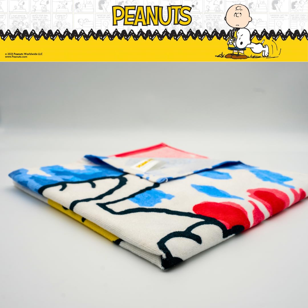 Foto 8 pulgar | Toalla Franco Collectibles Peanuts Snoopy & Woodstock 148 X 71 Cm - Venta Internacional.