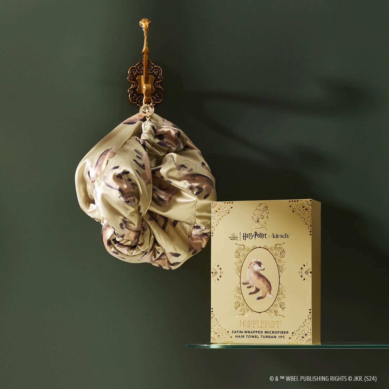 Foto 7 pulgar | Toalla De Pelo Kitsch Harry Potter X Satin Microfiber - Venta Internacional.