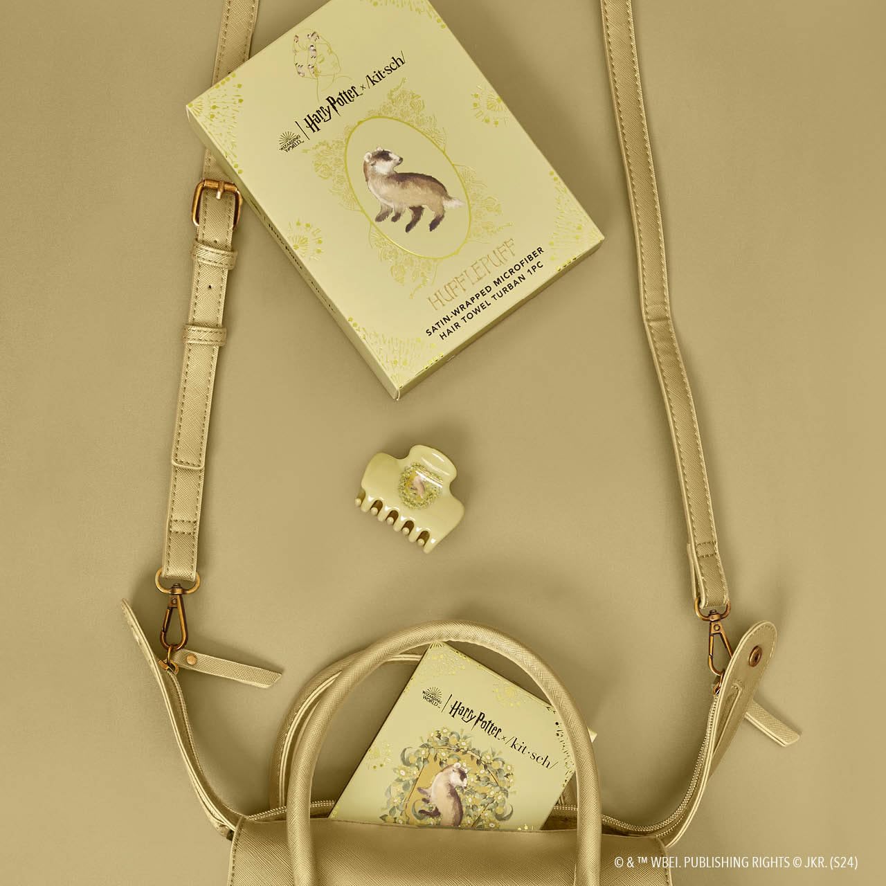 Foto 8 pulgar | Toalla De Pelo Kitsch Harry Potter X Satin Microfiber - Venta Internacional.