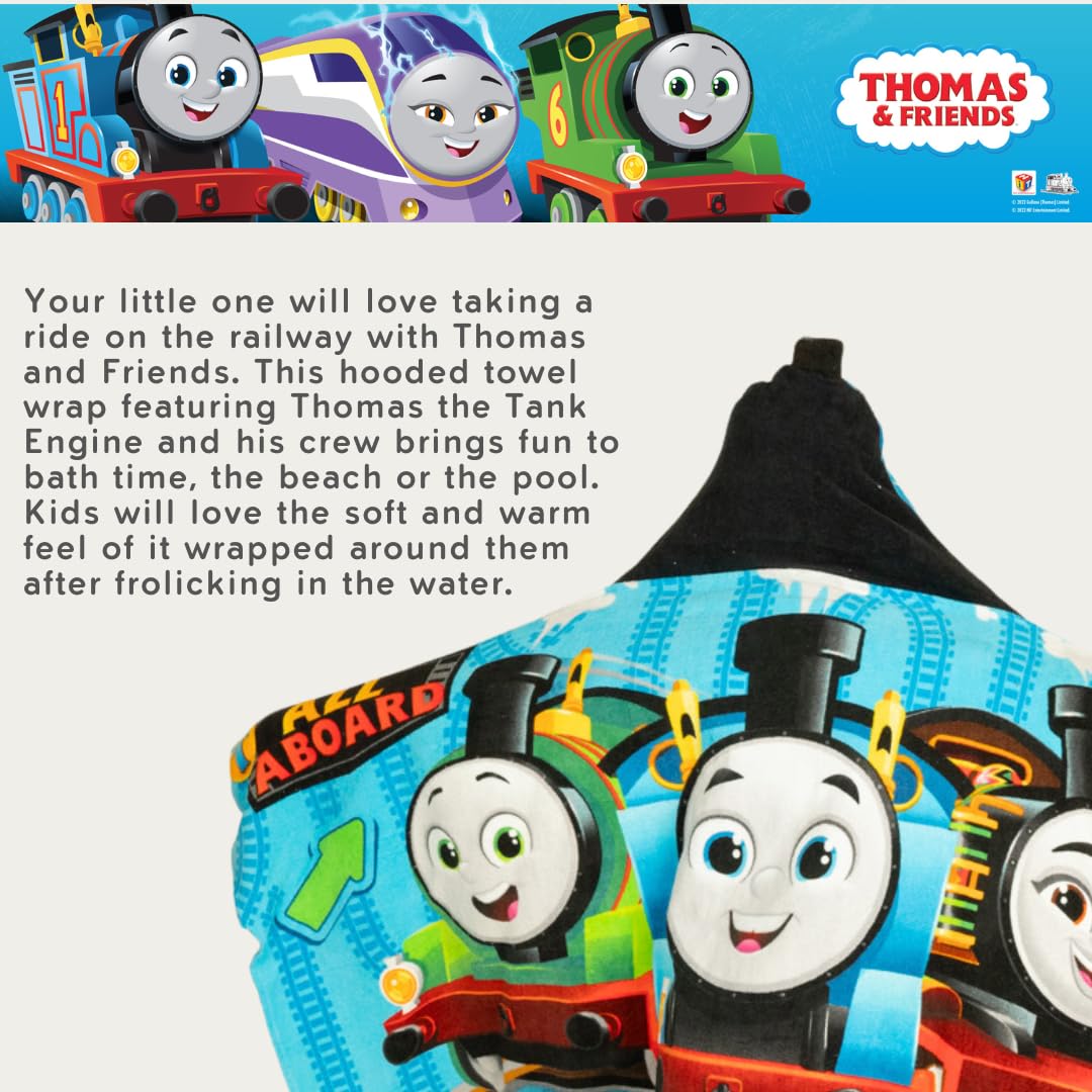Foto 5 pulgar | Toalla Con Capucha Franco Thomas & Friends Kids De Algodón Suave - Venta Internacional.