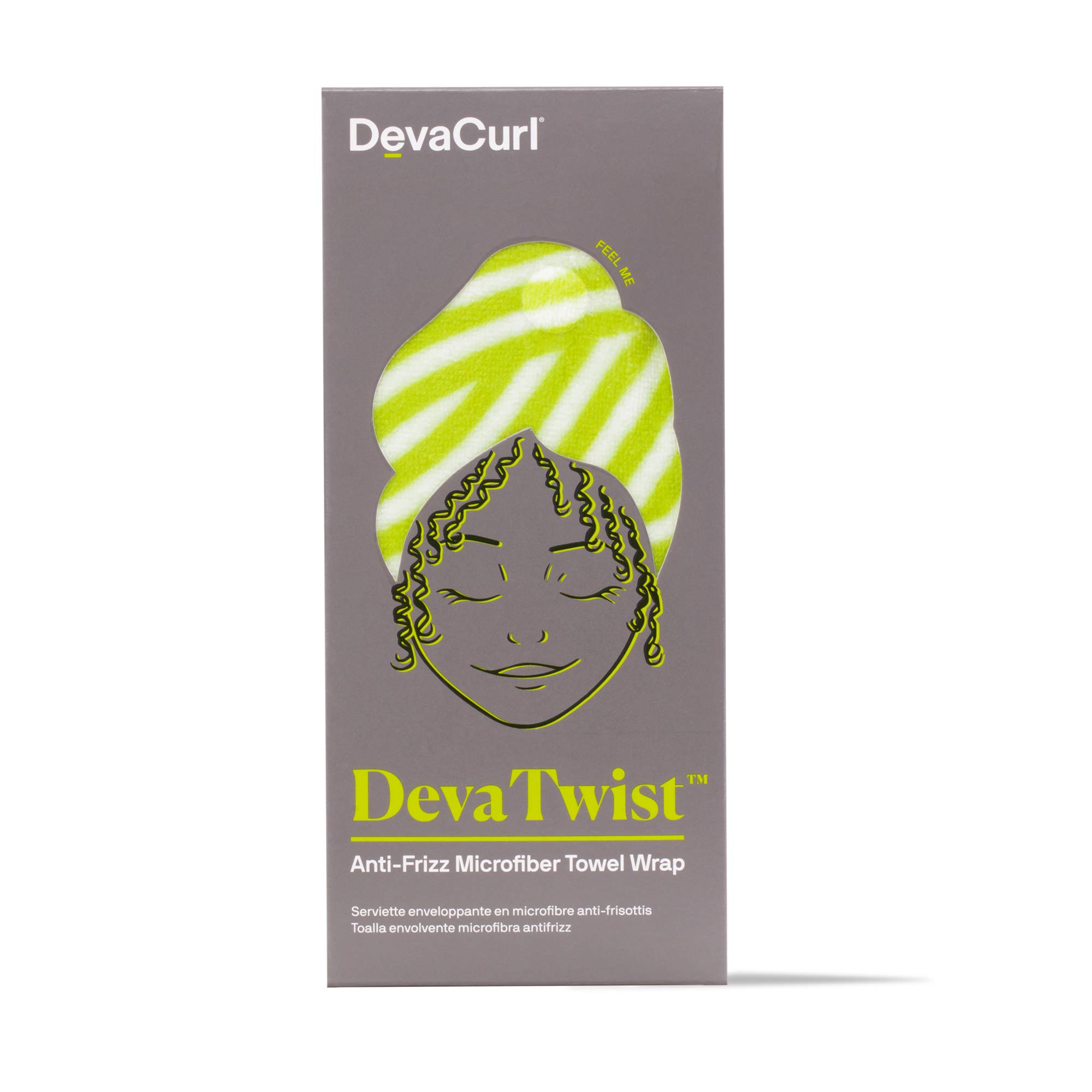 Foto 2 pulgar | Toalla De Microfibra Devacurl Devatwist Anti-frizz - Venta Internacional.