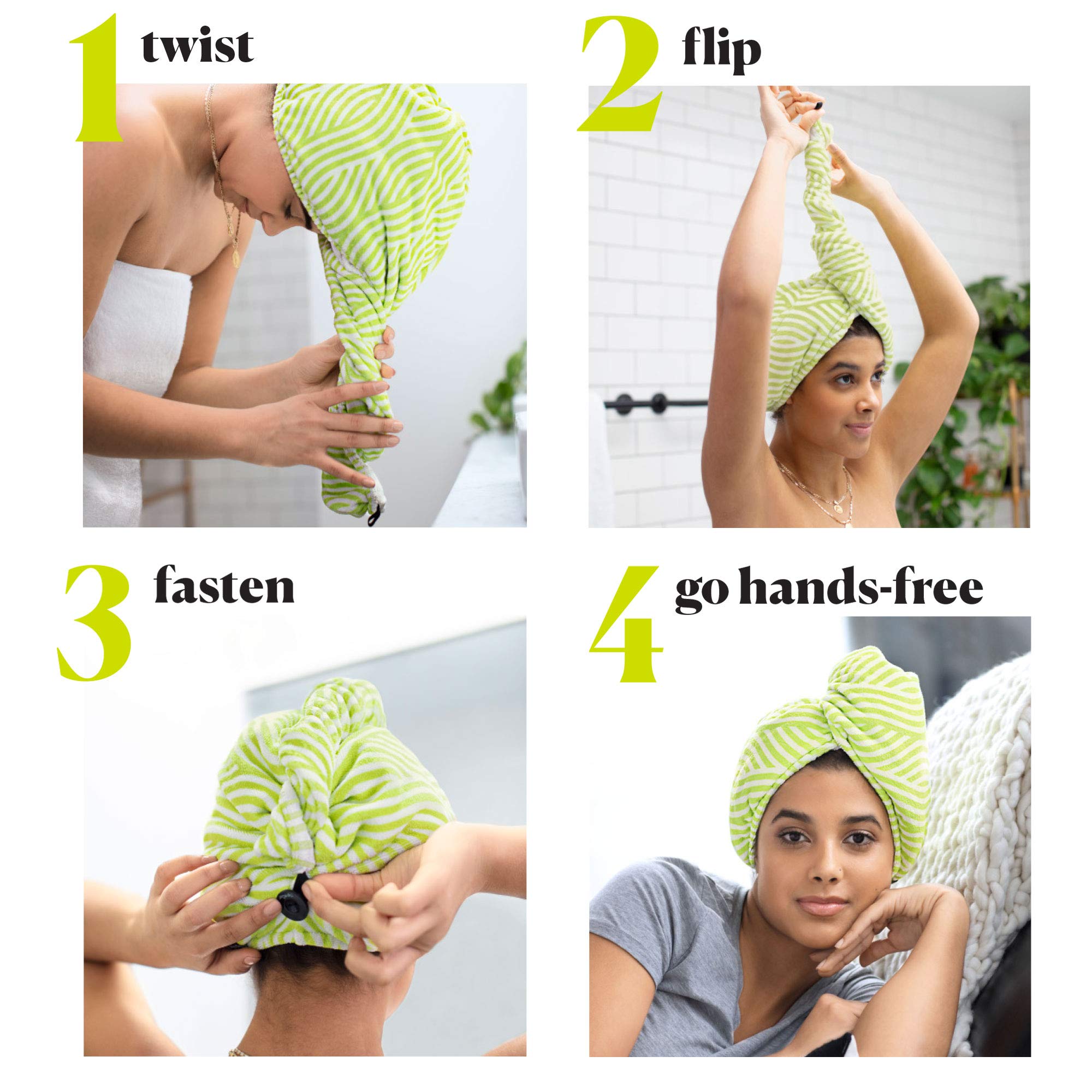 Foto 4 | Toalla De Microfibra Devacurl Devatwist Anti-frizz - Venta Internacional.
