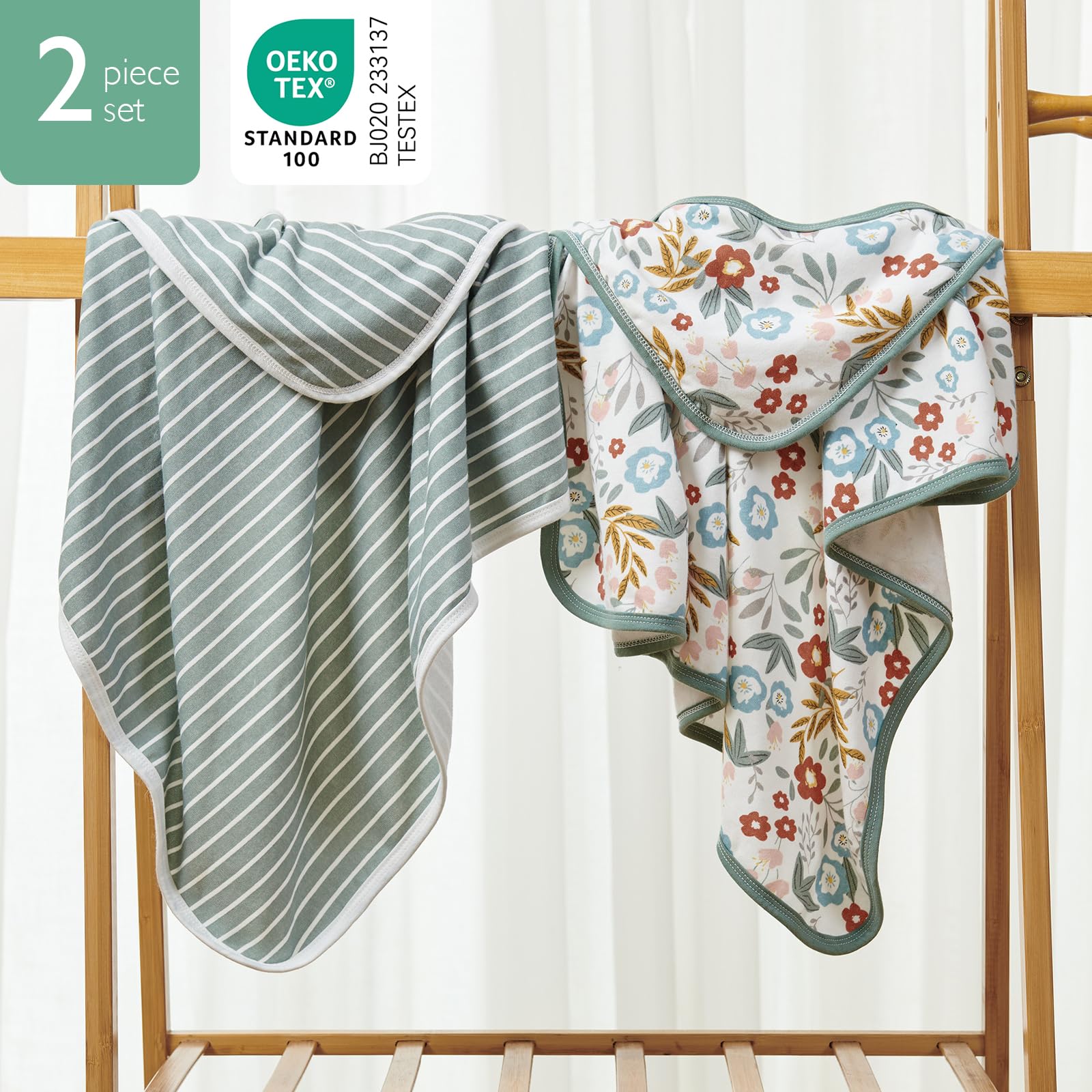 Foto 4 pulgar | Baby Towel Momcozy, Juego De 2 Toallas De Baño Con Capucha, 70 X 70 Cm - Venta Internacional.