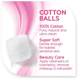 Foto 4 | Bolas De Algodón Medline Simply Soft Premium 100% Algodón 600 - Venta Internacional.