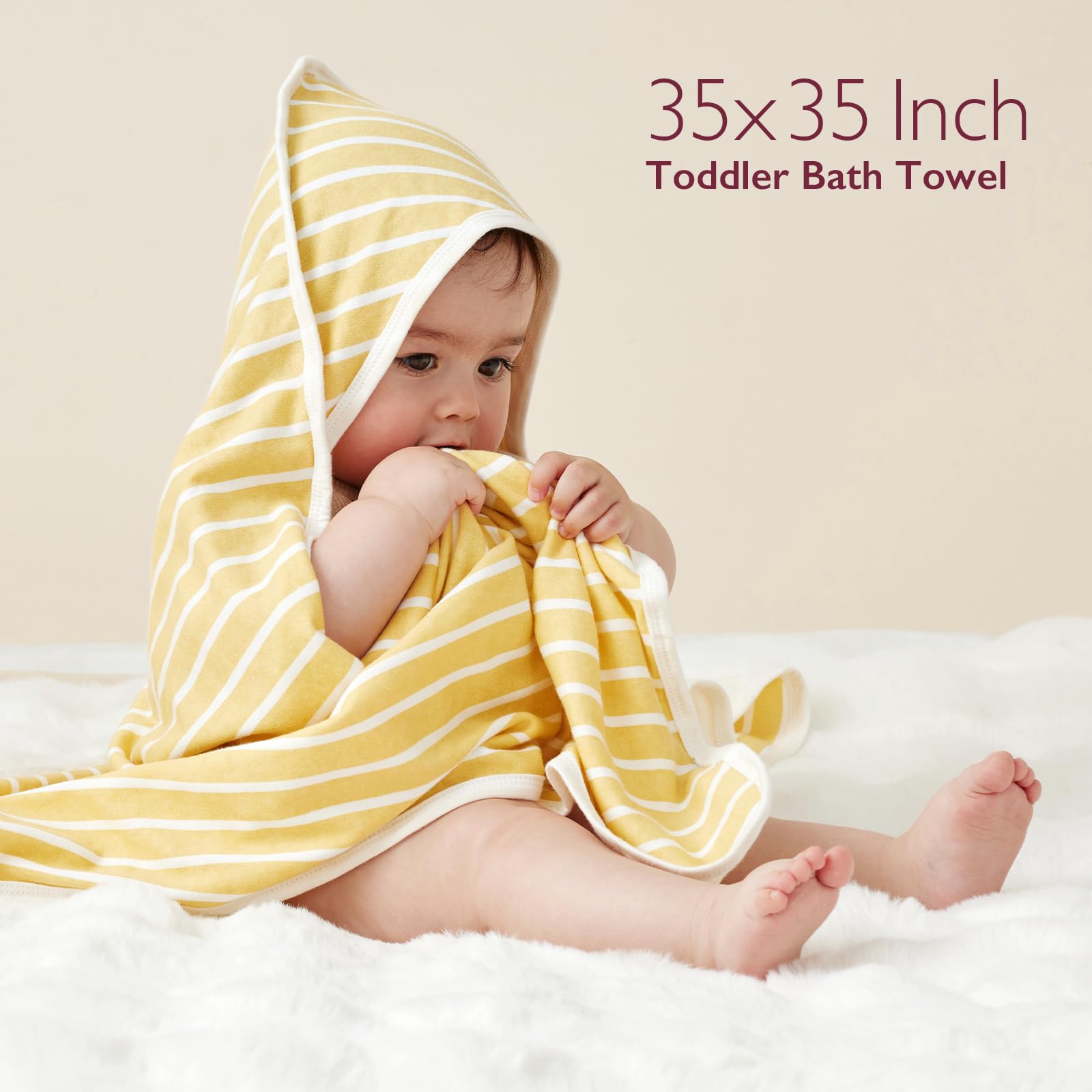 Foto 7 pulgar | Toalla De Bebé Momcozy Con Capucha, 2 Unidades, 35 X 35 Cm, Algodón, Para Niños De 0 A 3 Años - Venta Internacional.