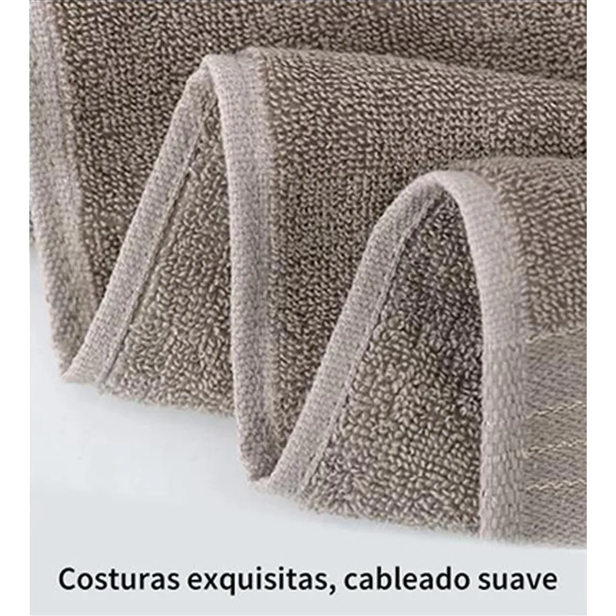 Foto 2 | 3 Piezas De Toallas Suaves De Algodón Puro Para El Baño Lab.g Multicolor