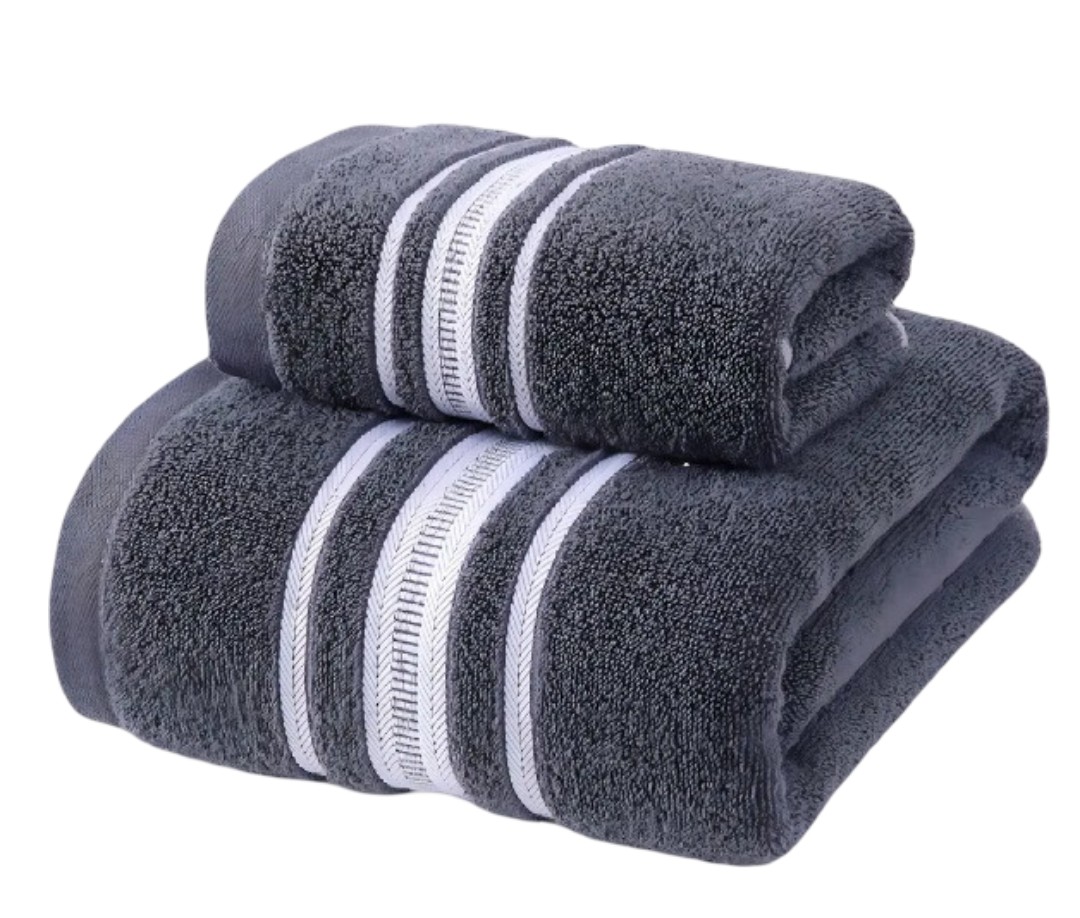 Juego De Toallas De Baño Premium Xtellar, 100% Algodón, Tamaño Grande Y Mediano