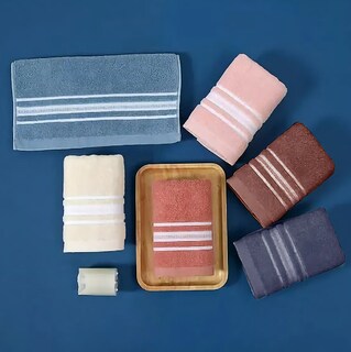 Foto 3 | Juego De Toallas De Baño Premium Xtellar, 100% Algodón, Tamaño Grande Y Mediano