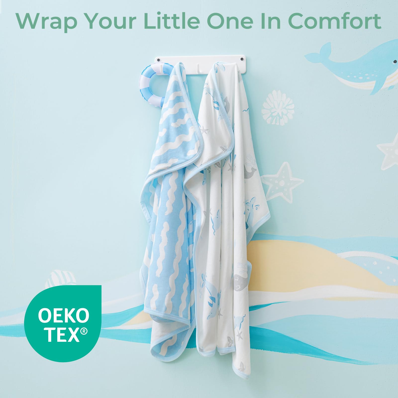 Foto 5 | Toalla De Bebé Momcozy Con Capucha, Diseño Original, Suave Y Absorbente - Venta Internacional.