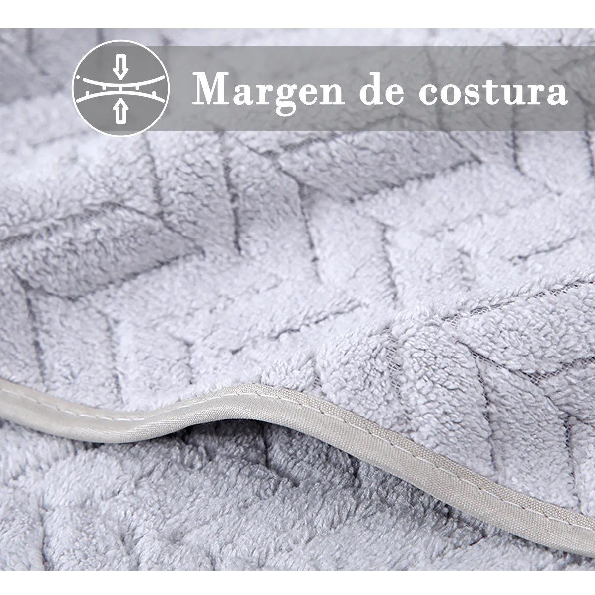 Foto 5 pulgar | 3pcs Juego De Toallas Baño Completo 140*70cm Eo Safe Imports Esi-20775 Multicolor