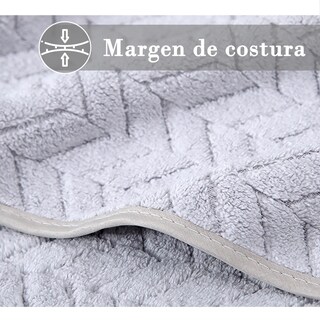 Foto 4 | Juego 3pcs Juego De Toallas Baño140*70cm Eo Safe Imports Esi-20777 Multicolor