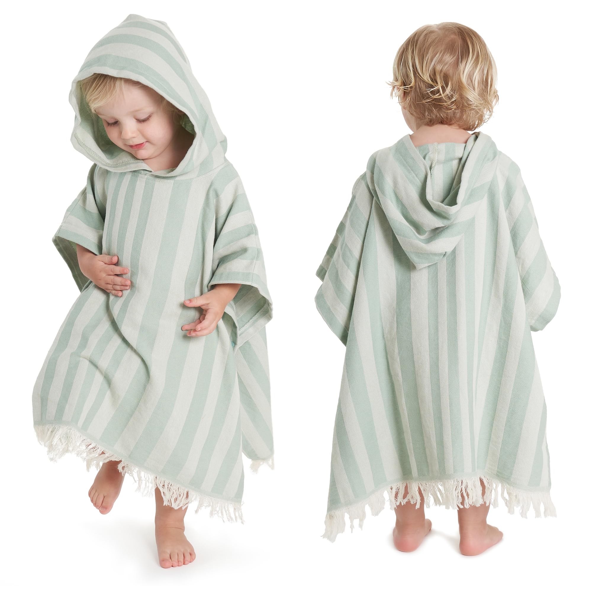 Toalla De Playa Con Capucha Zicoto Para Niños De 1 A 3 Años  Algodón De Primera Calidad - Venta Internacional.